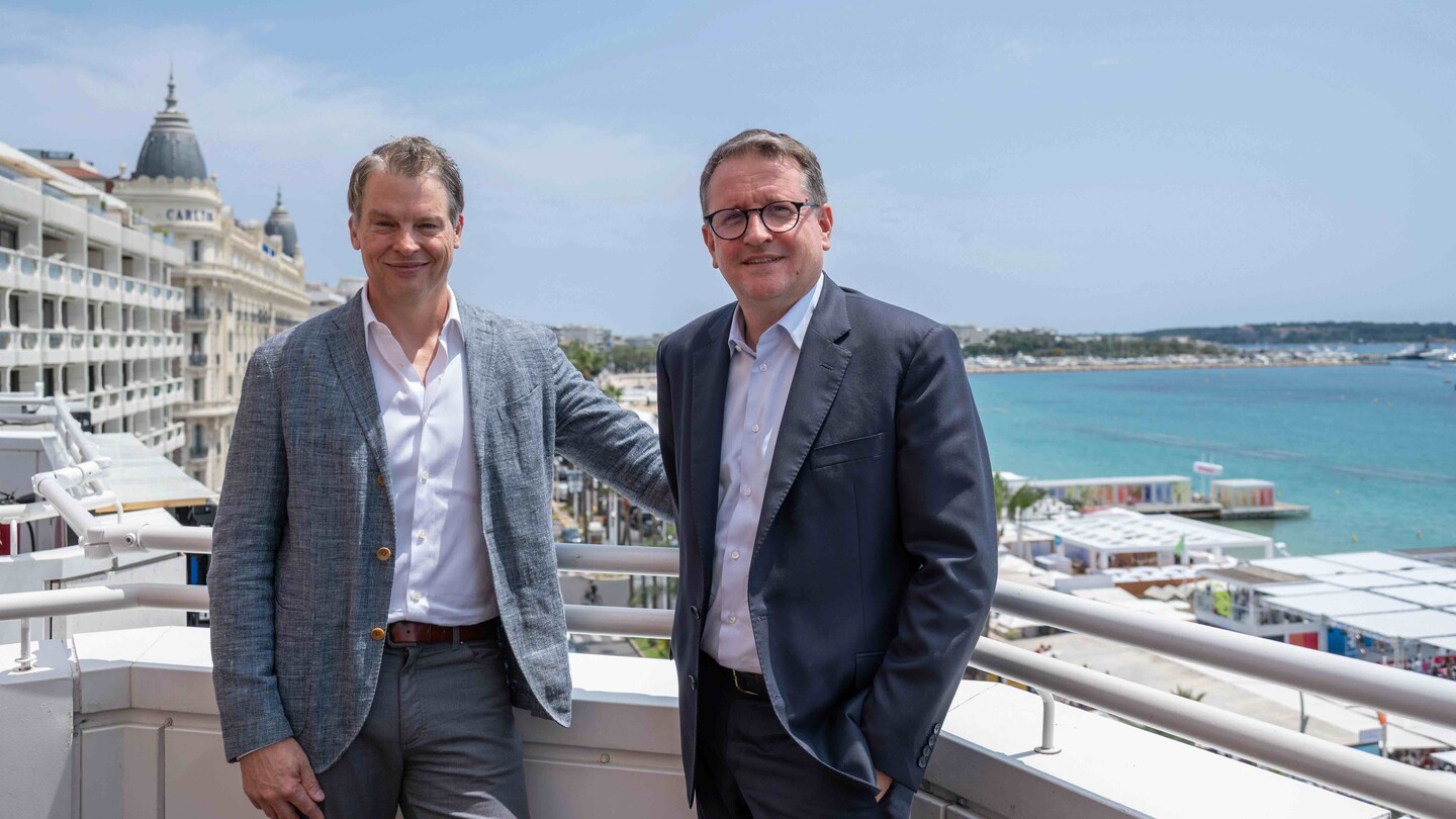 Netflix's Greg Peters and TF1's Rodolphe Belmer